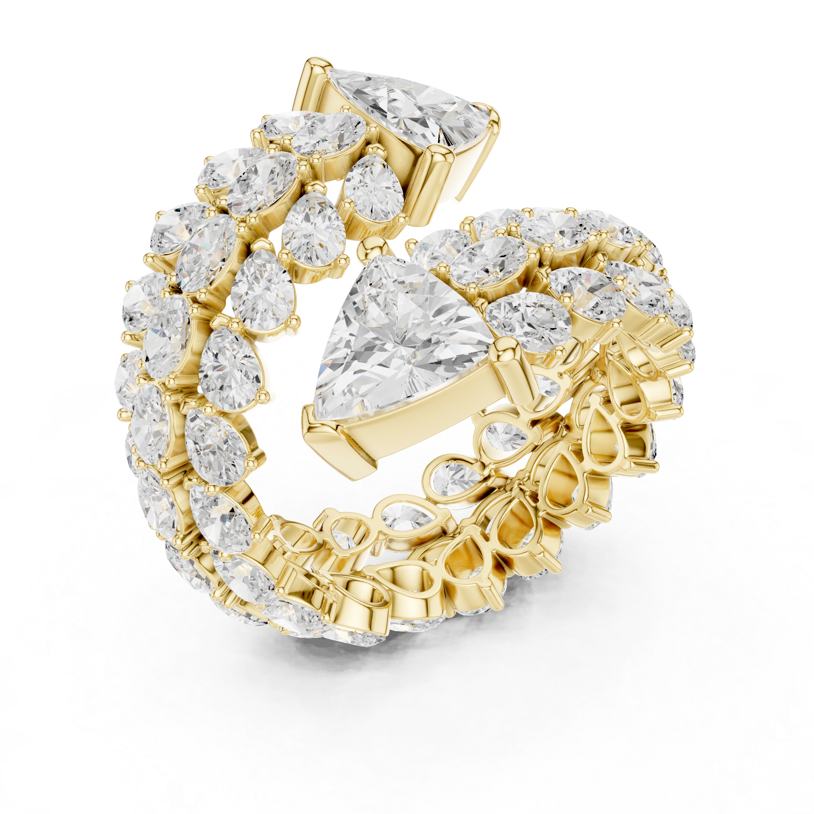 Marble Glow Lab Grown Diamond Ring