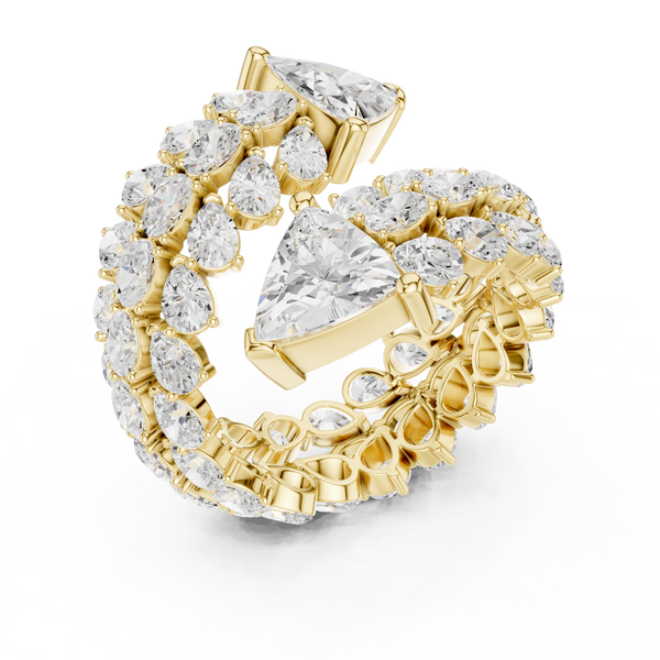 Marble Glow Lab Grown Diamond Ring