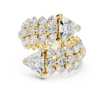 Marble Glow Lab Grown Diamond Ring