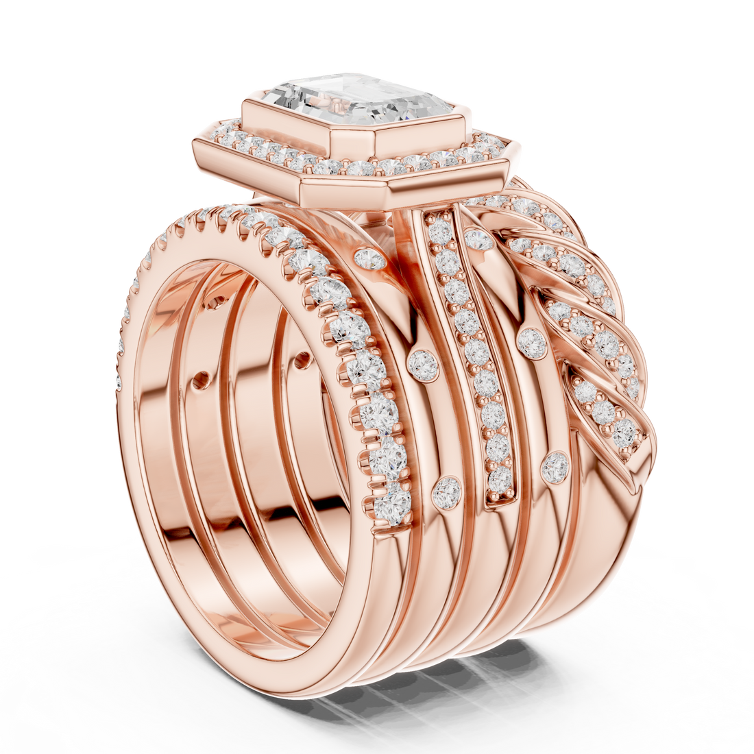 Treasure Bloom Lab Grown Diamond Ring