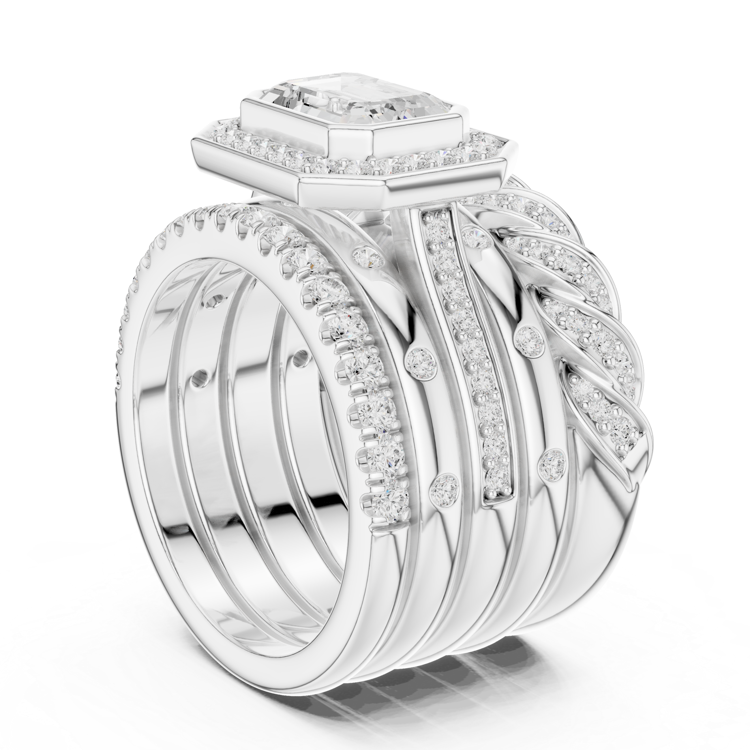 Treasure Bloom Lab Grown Diamond Ring