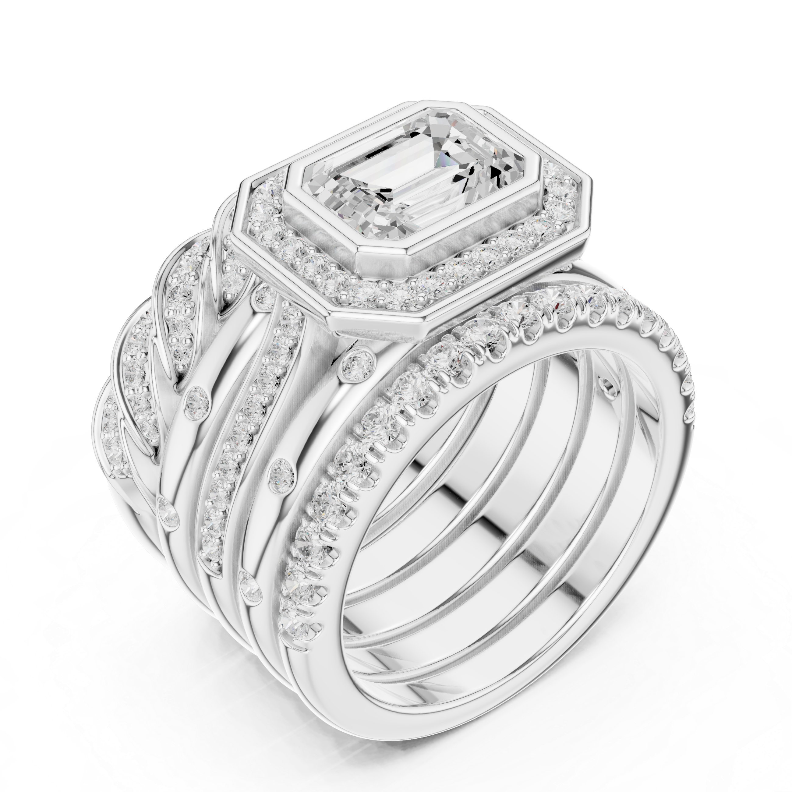 Treasure Bloom Lab Grown Diamond Ring