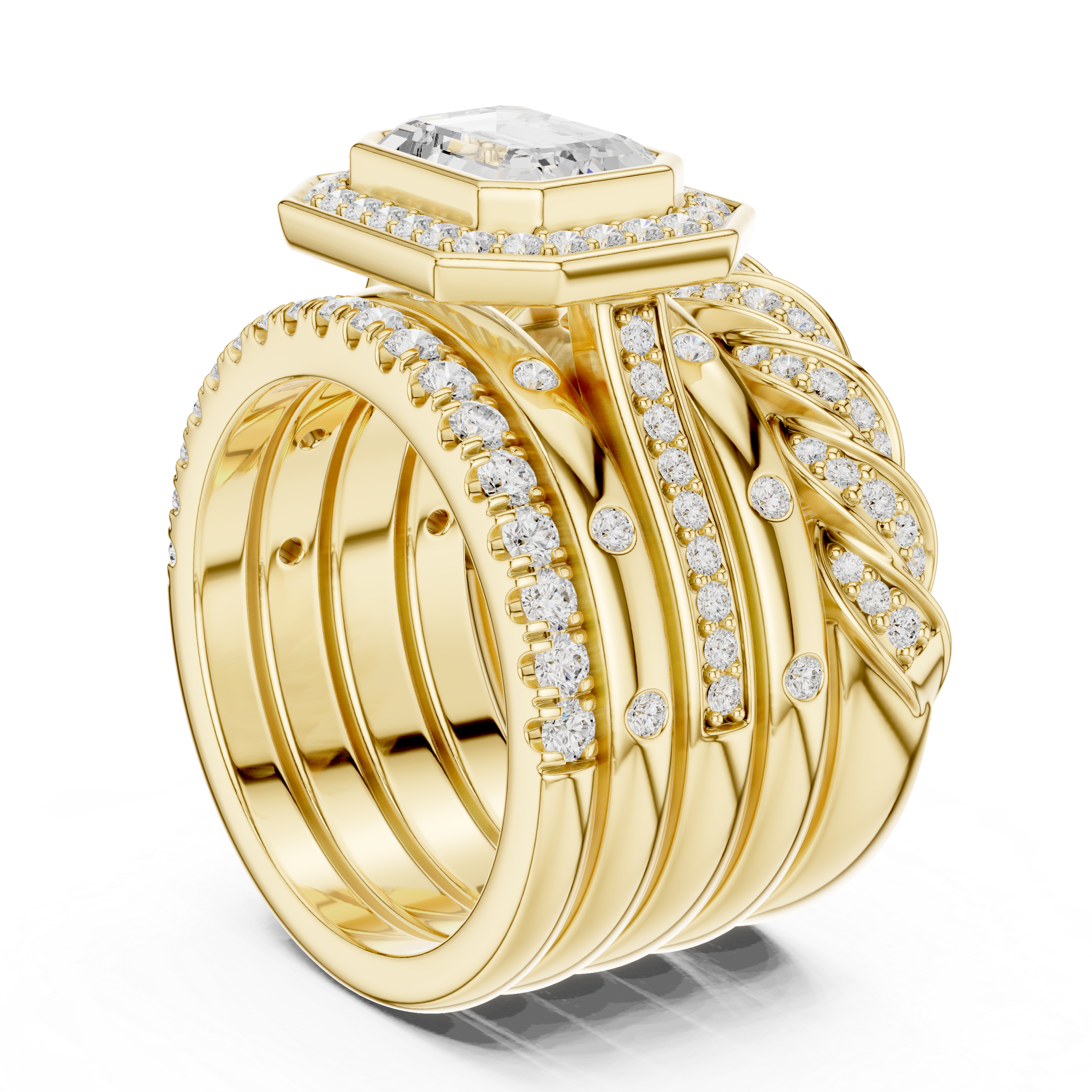 Treasure Bloom Lab Grown Diamond Ring