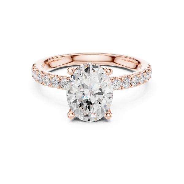 Copper Aura Lab Grown Diamond Ring