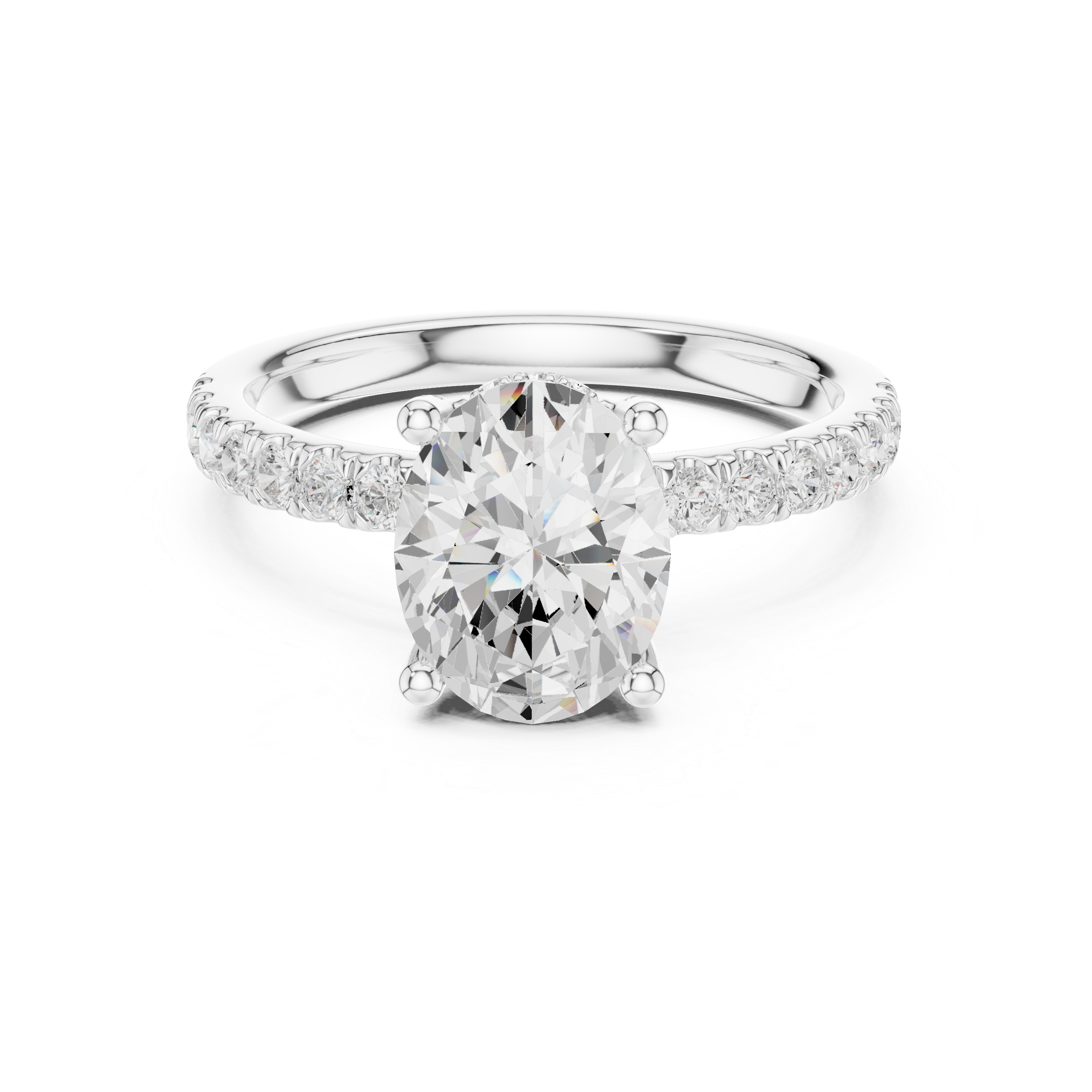 Copper Aura Lab Grown Diamond Ring
