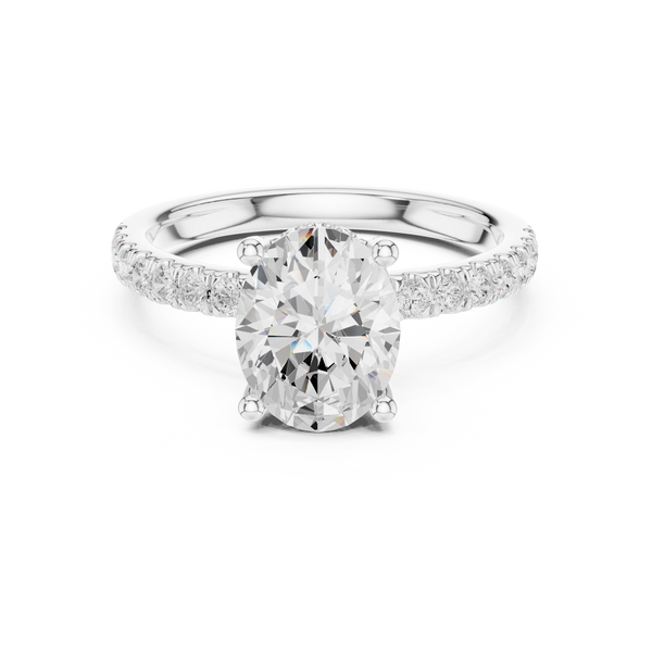 Copper Aura Lab Grown Diamond Ring