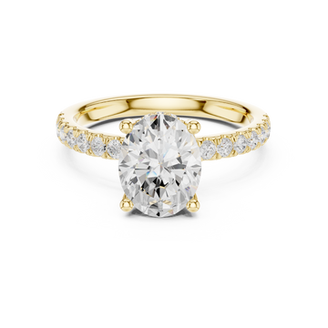 Copper Aura Lab Grown Diamond Ring