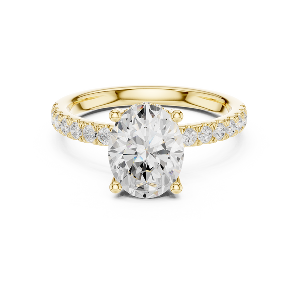Copper Aura Lab Grown Diamond Ring