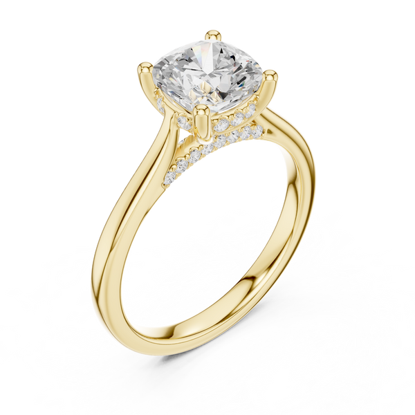 Seaside Pearl Lab Grown Diamond Ring