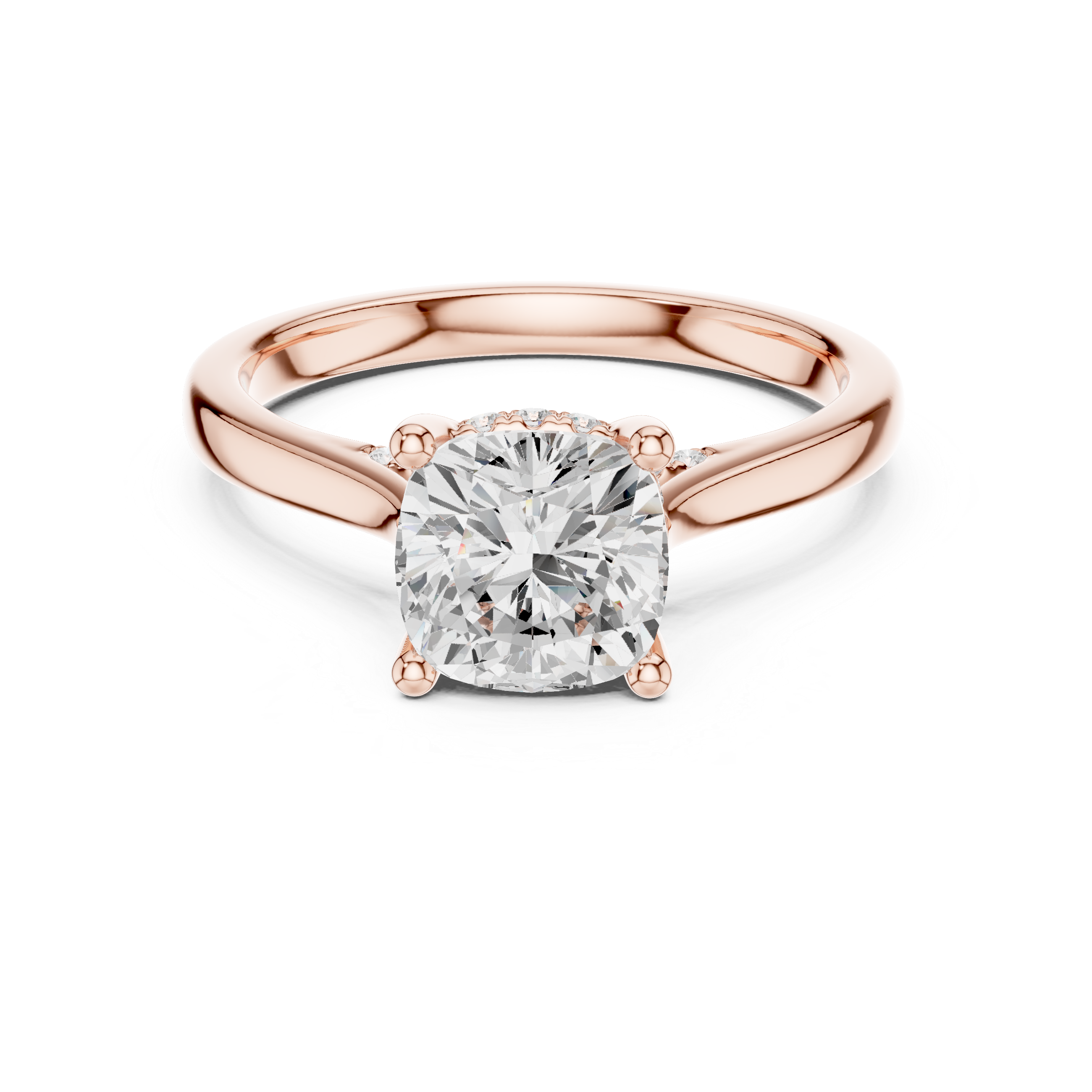 Seaside Pearl Lab Grown Diamond Ring