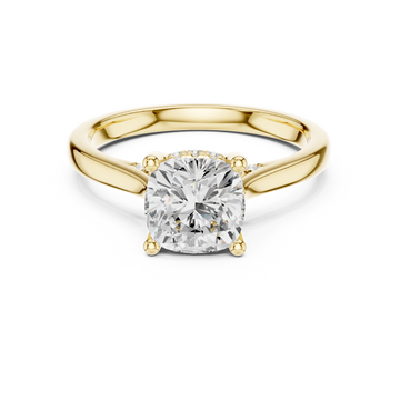 Seaside Pearl Lab Grown Diamond Ring