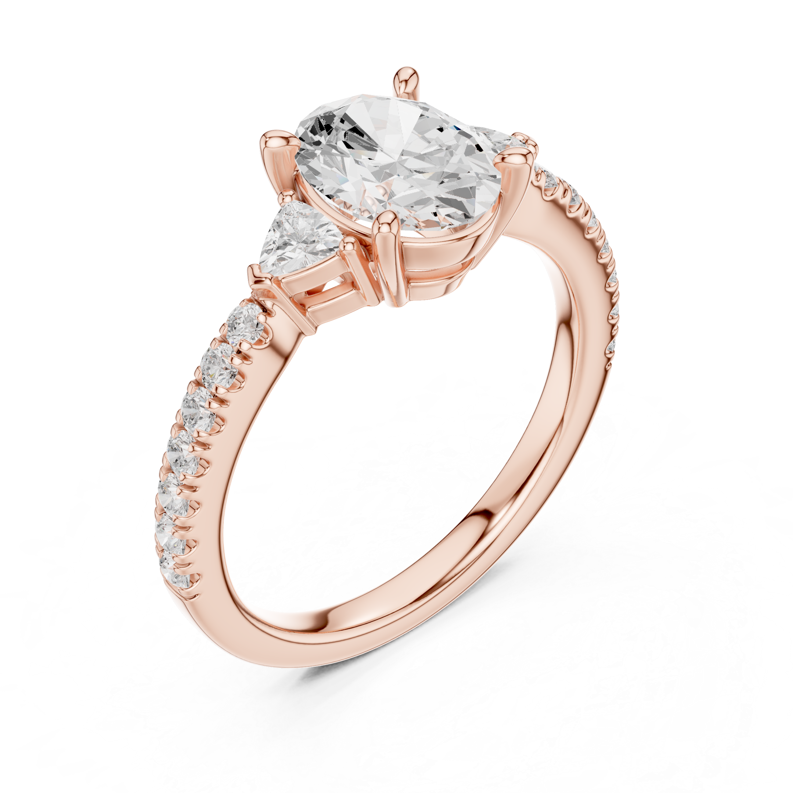 Romantic Spark Lab Grown Diamond Ring