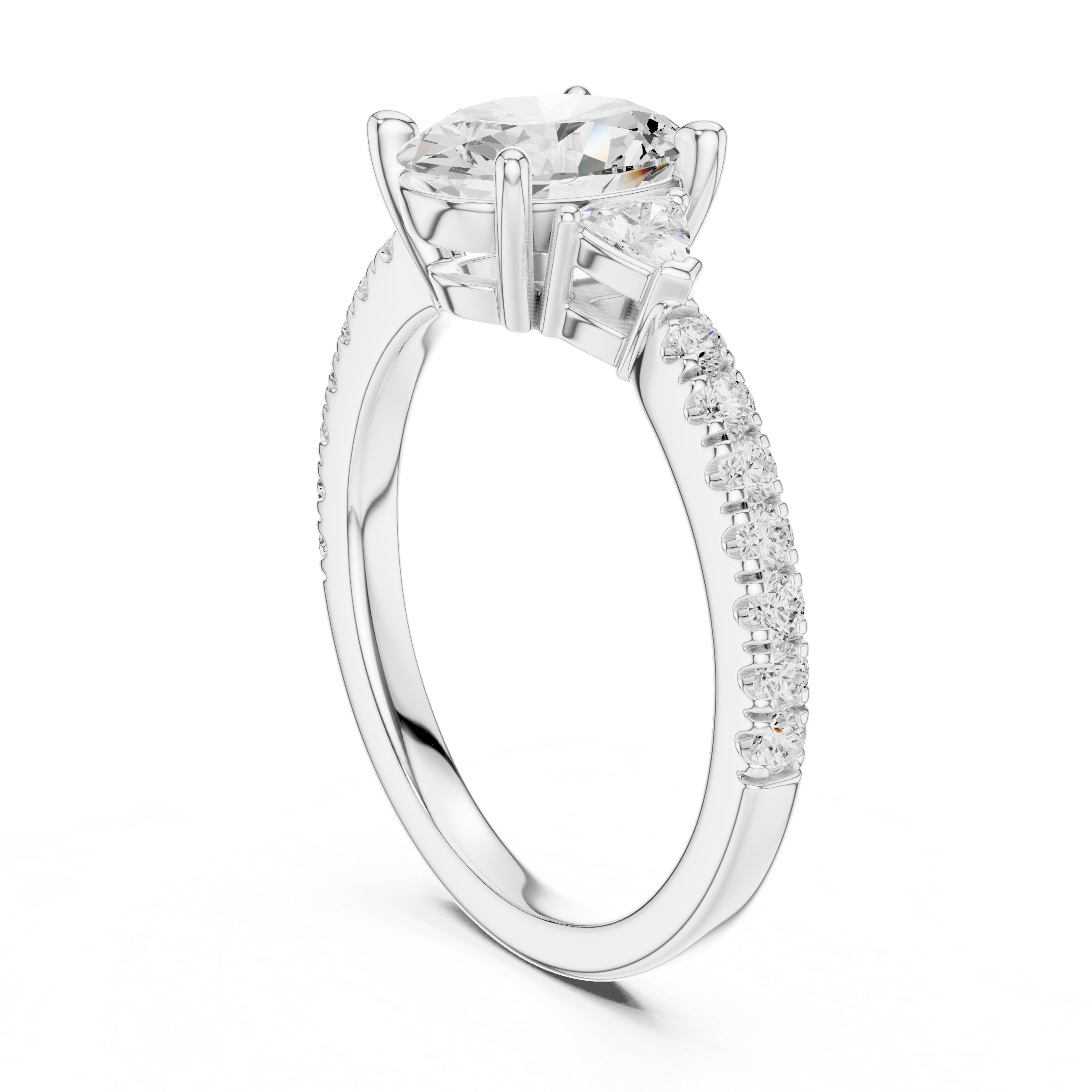 Romantic Spark Lab Grown Diamond Ring
