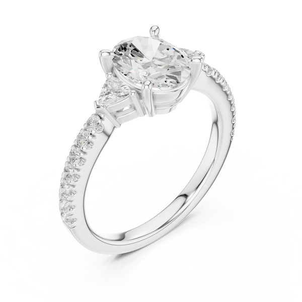 Romantic Spark Lab Grown Diamond Ring