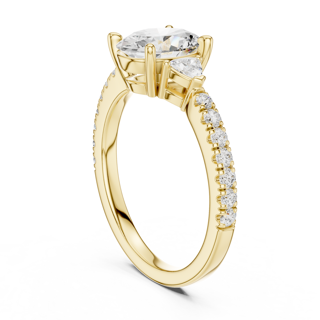 Romantic Spark Lab Grown Diamond Ring