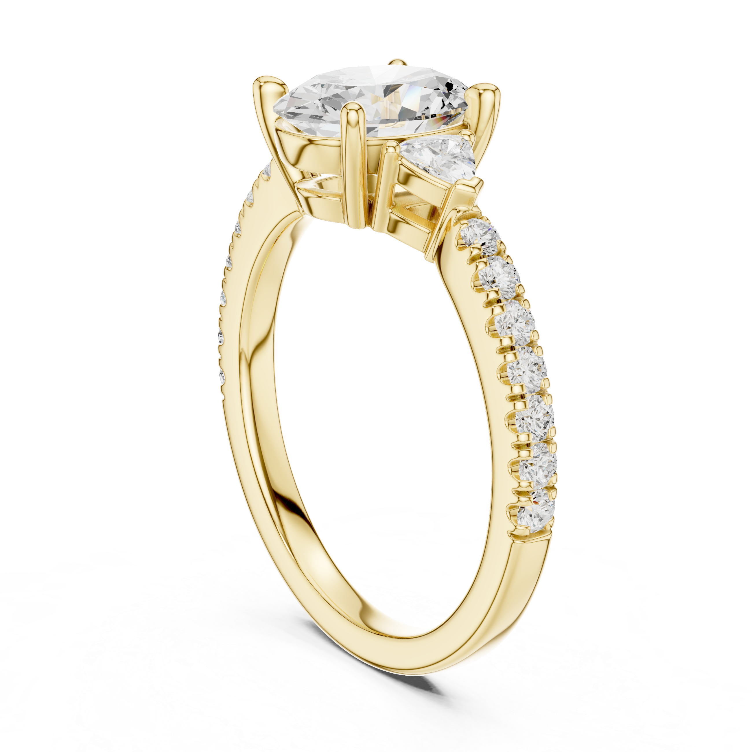 Romantic Spark Lab Grown Diamond Ring