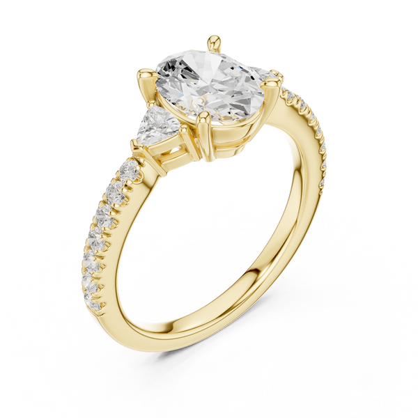 Romantic Spark Lab Grown Diamond Ring