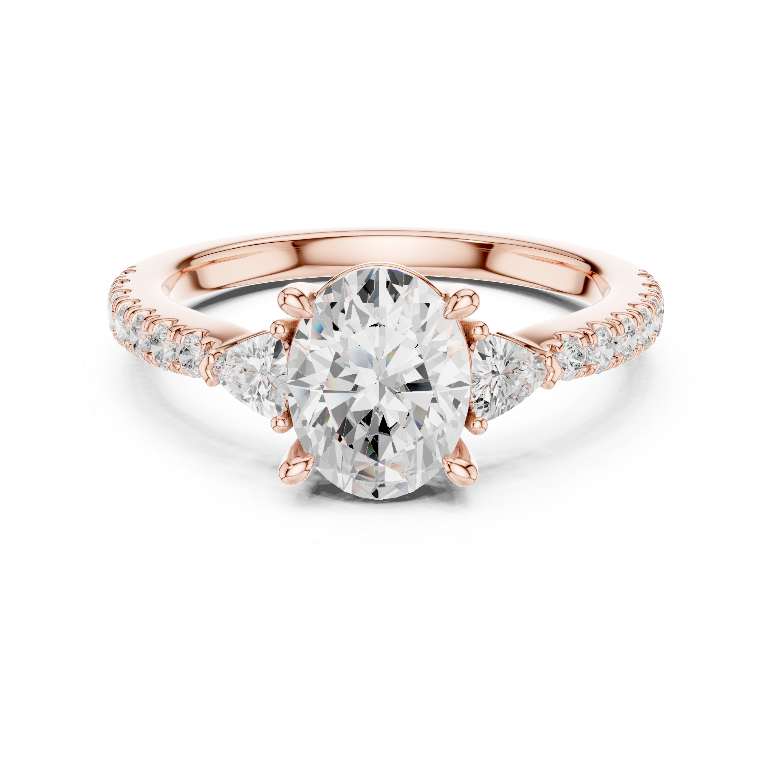 Romantic Spark Lab Grown Diamond Ring