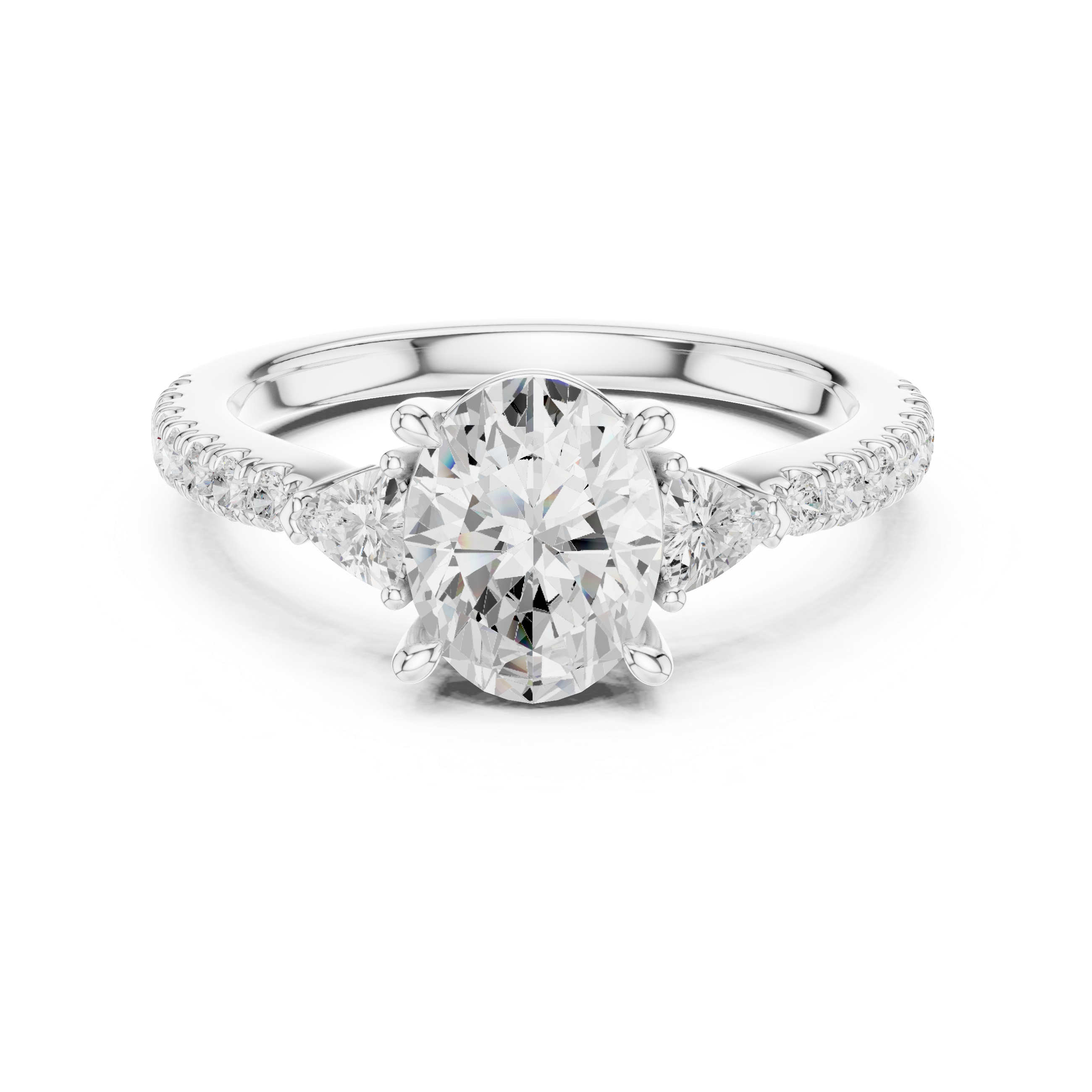 Romantic Spark Lab Grown Diamond Ring