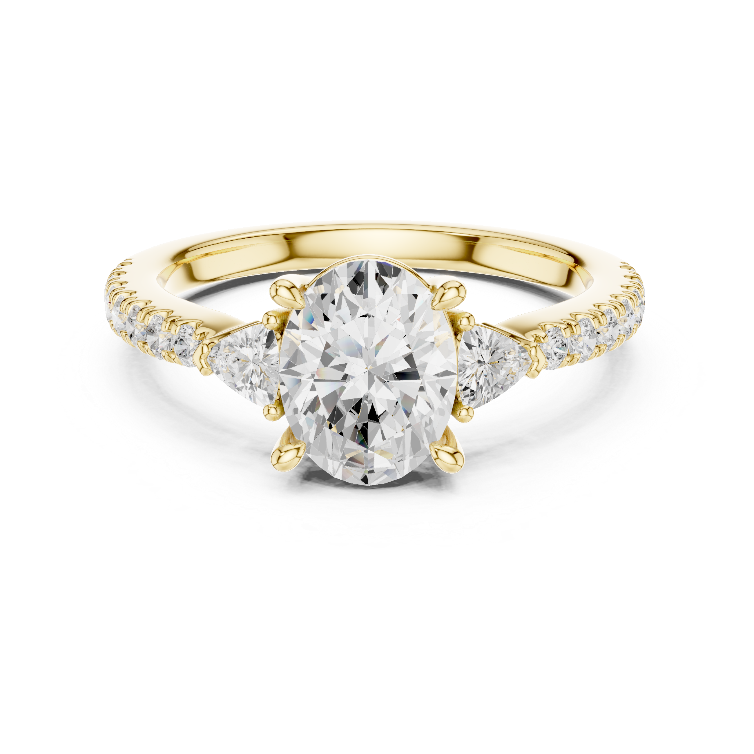 Romantic Spark Lab Grown Diamond Ring