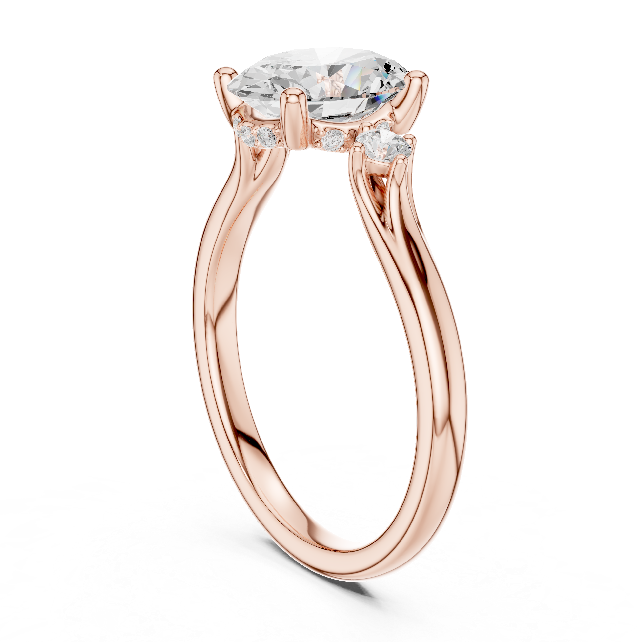 Royal Bloom Lab Grown Diamond Ring