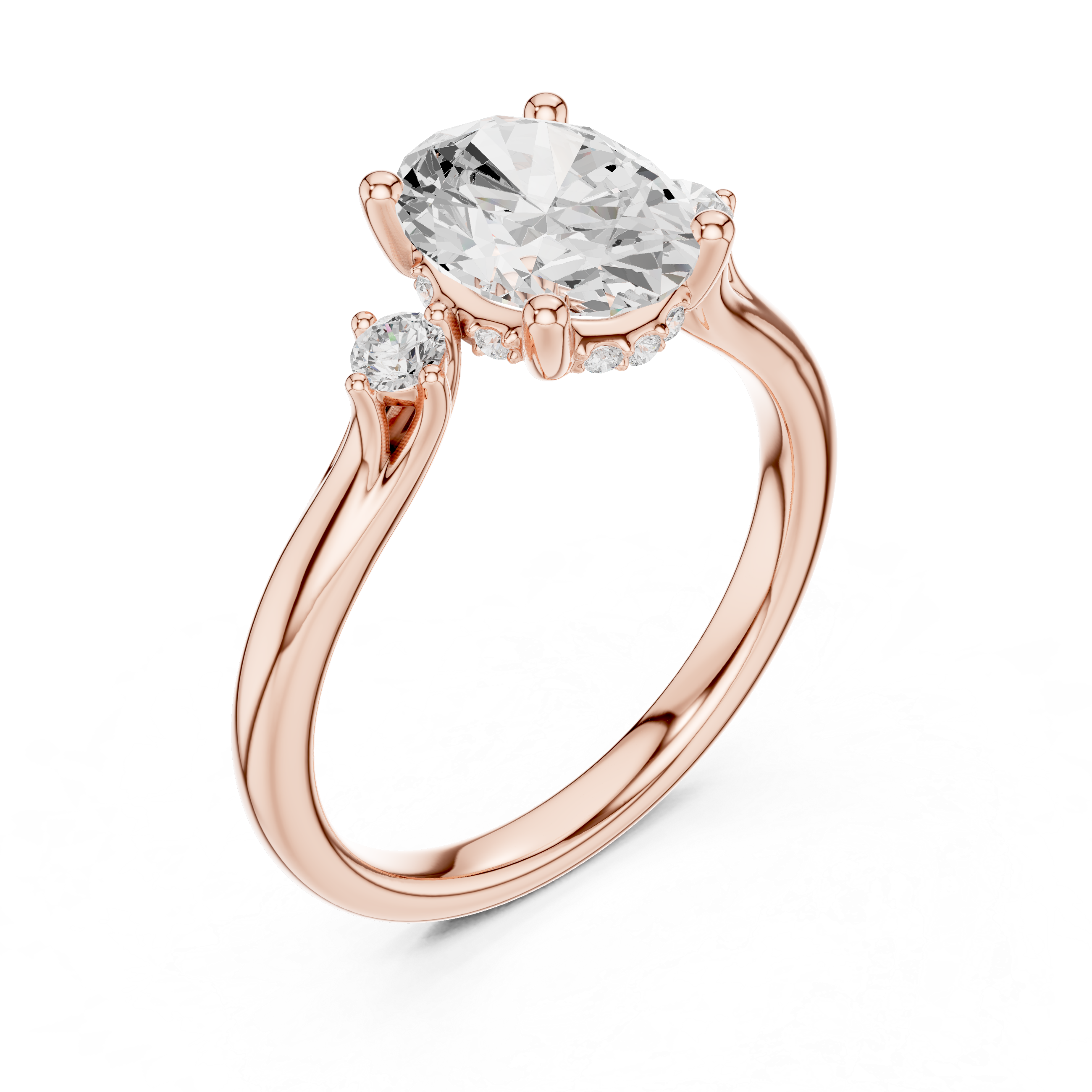 Royal Bloom Lab Grown Diamond Ring