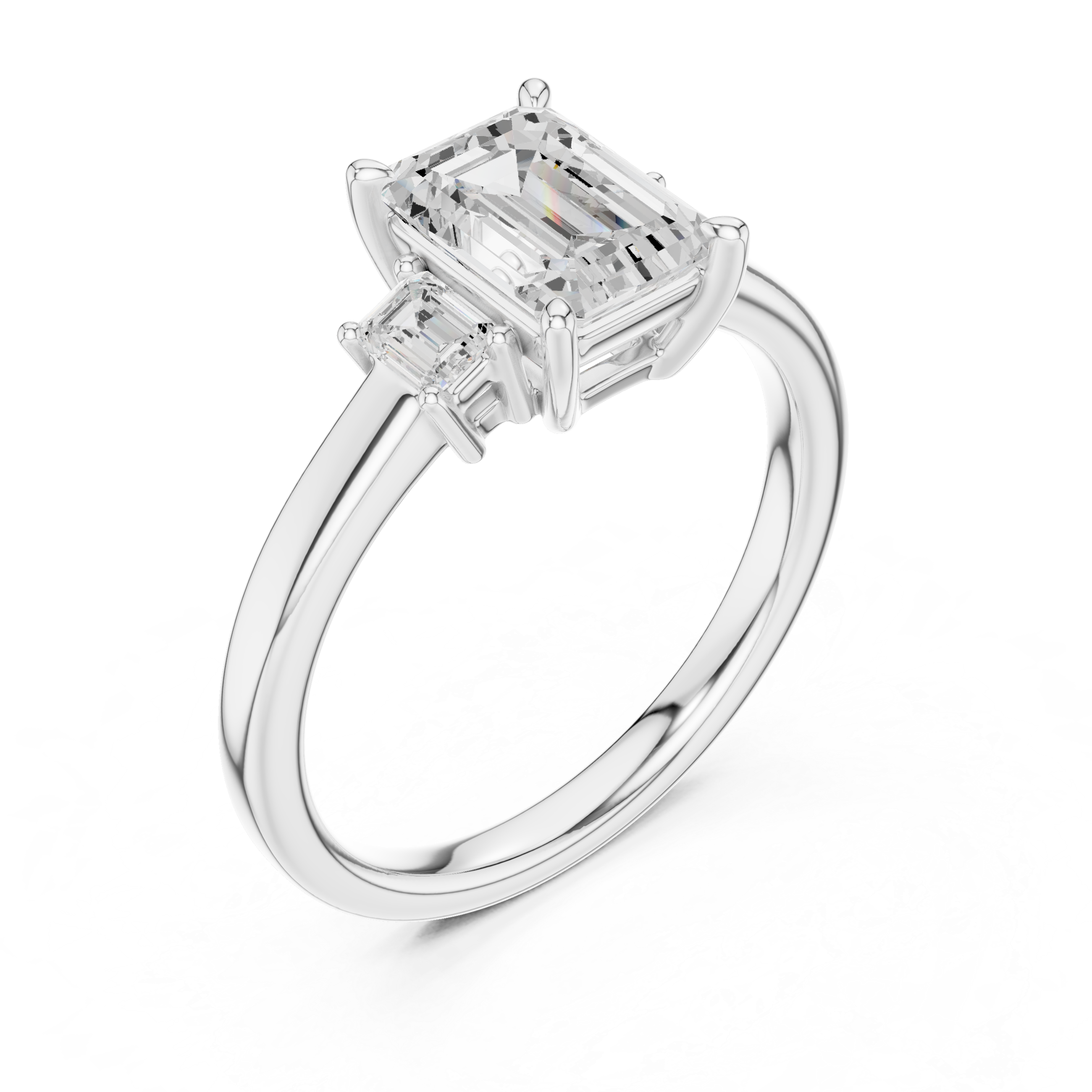 Delicate Grace Lab Grown Diamond Ring