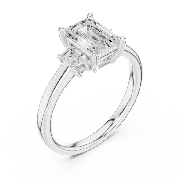 Delicate Grace Lab Grown Diamond Ring