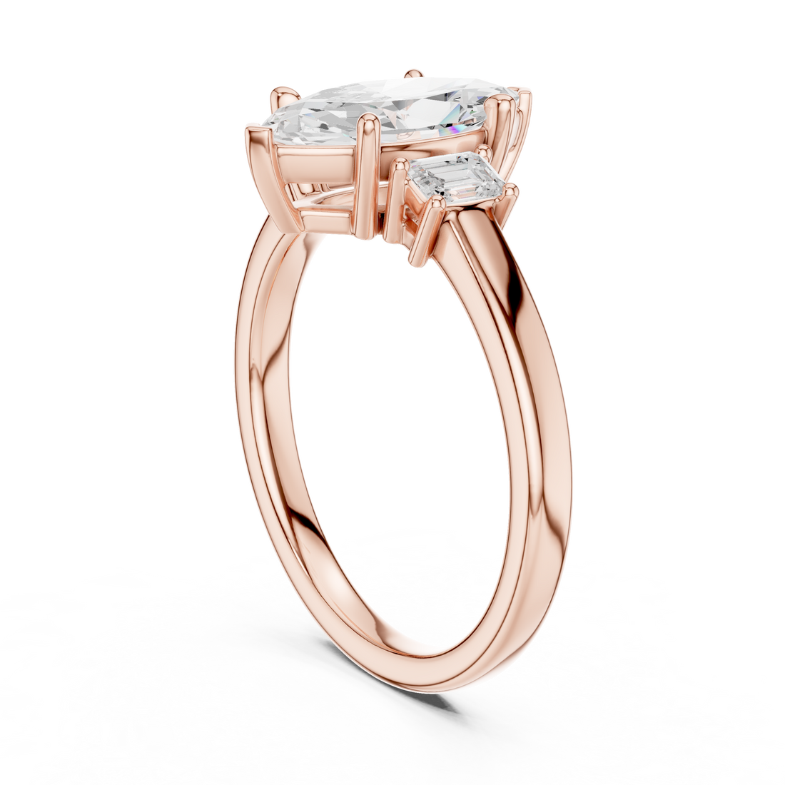 Elegant Sparkle Lab Grown Diamond Ring