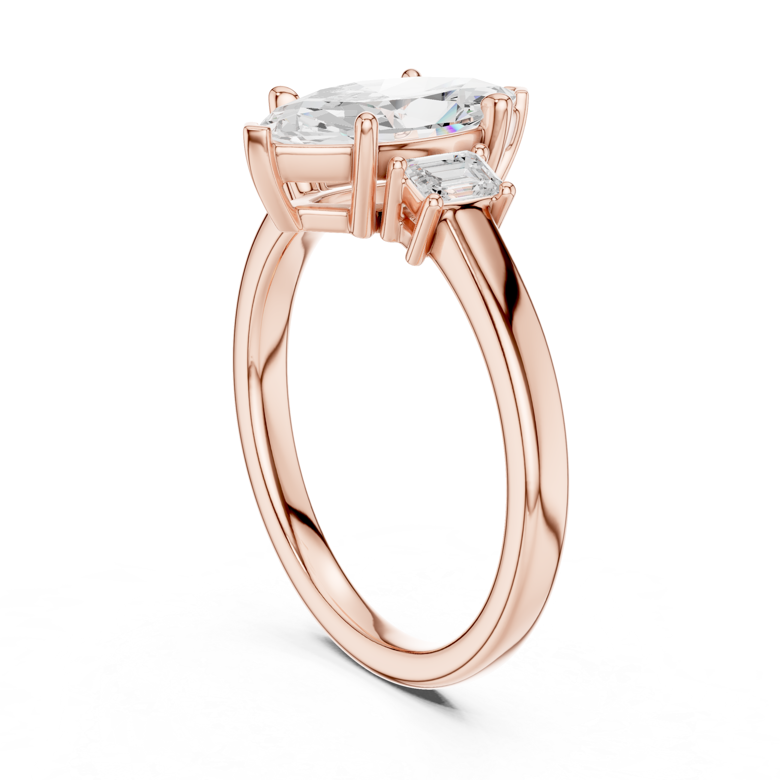 Elegant Sparkle Lab Grown Diamond Ring