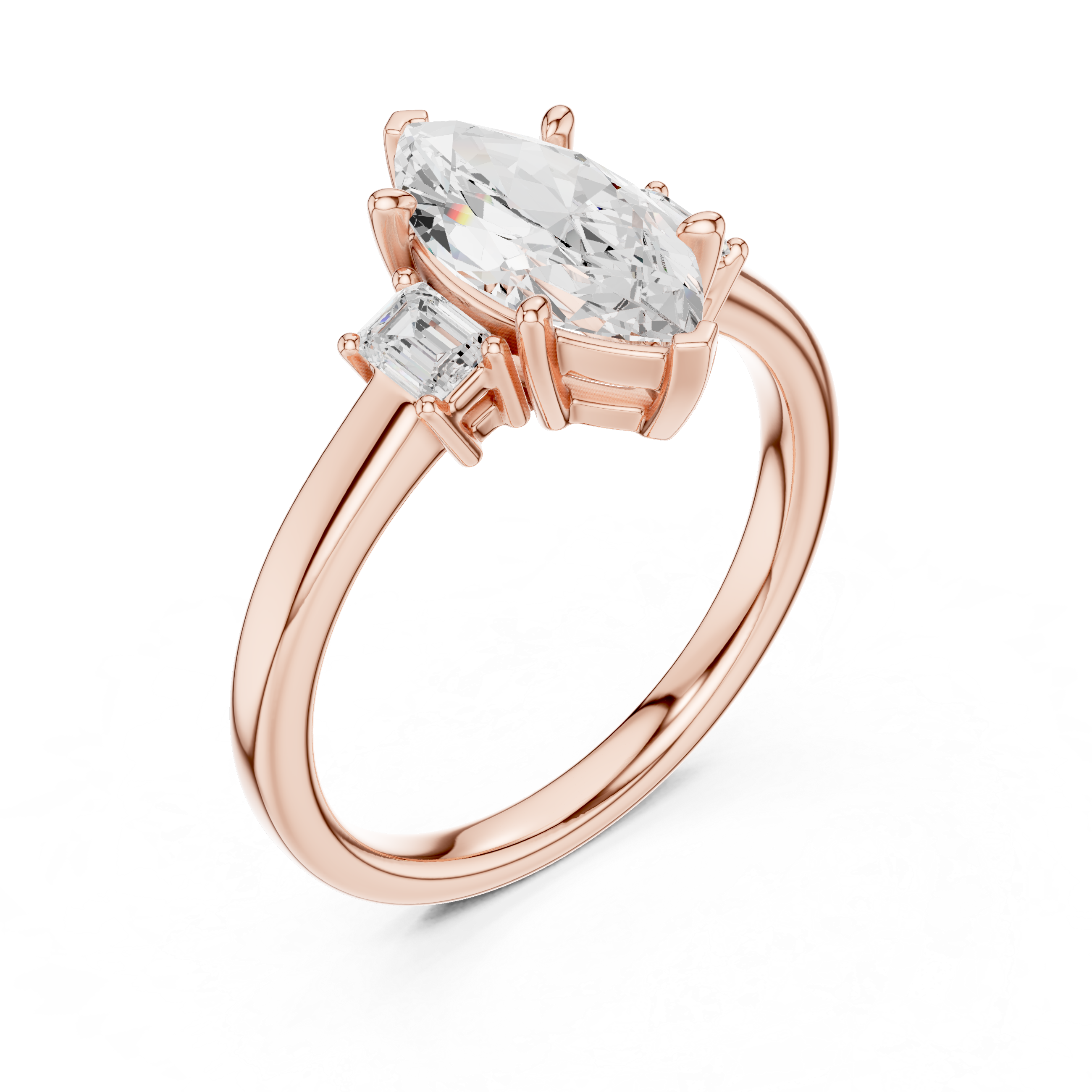 Elegant Sparkle Lab Grown Diamond Ring