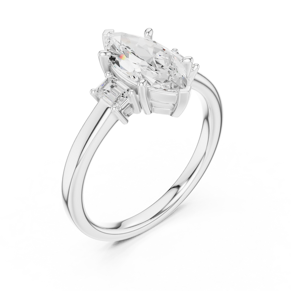 Elegant Sparkle Lab Grown Diamond Ring