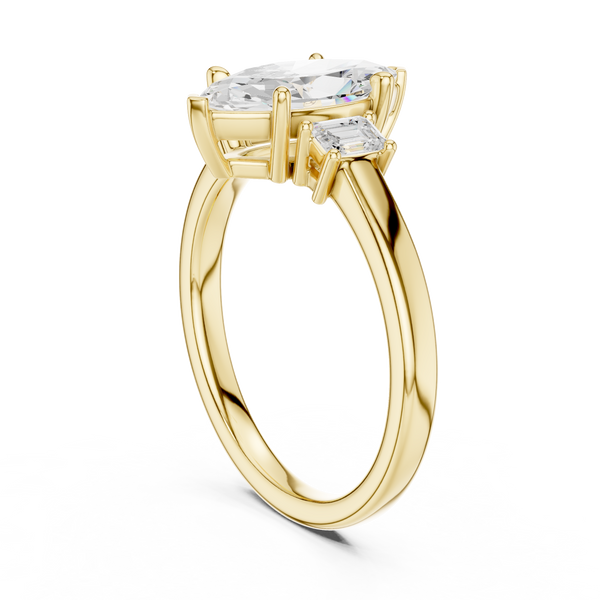 Elegant Sparkle Lab Grown Diamond Ring