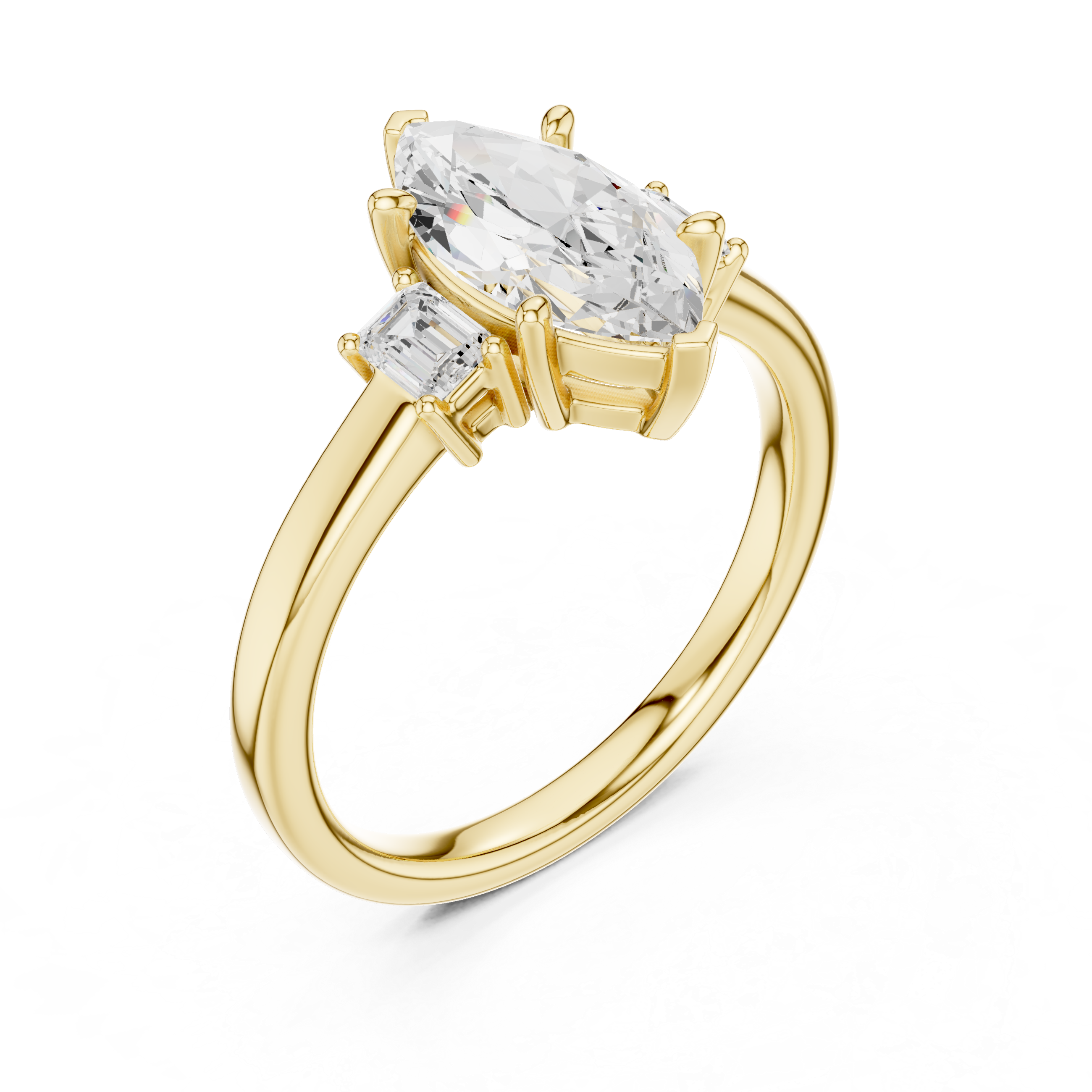 Elegant Sparkle Lab Grown Diamond Ring