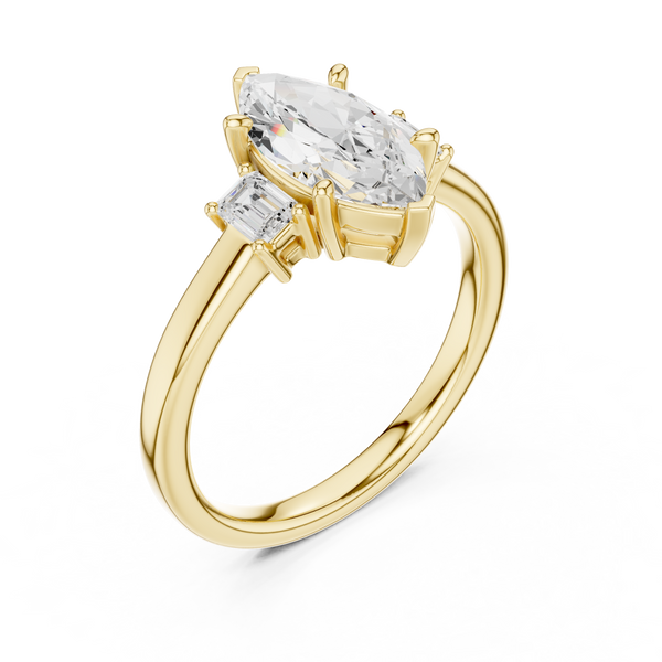 Elegant Sparkle Lab Grown Diamond Ring