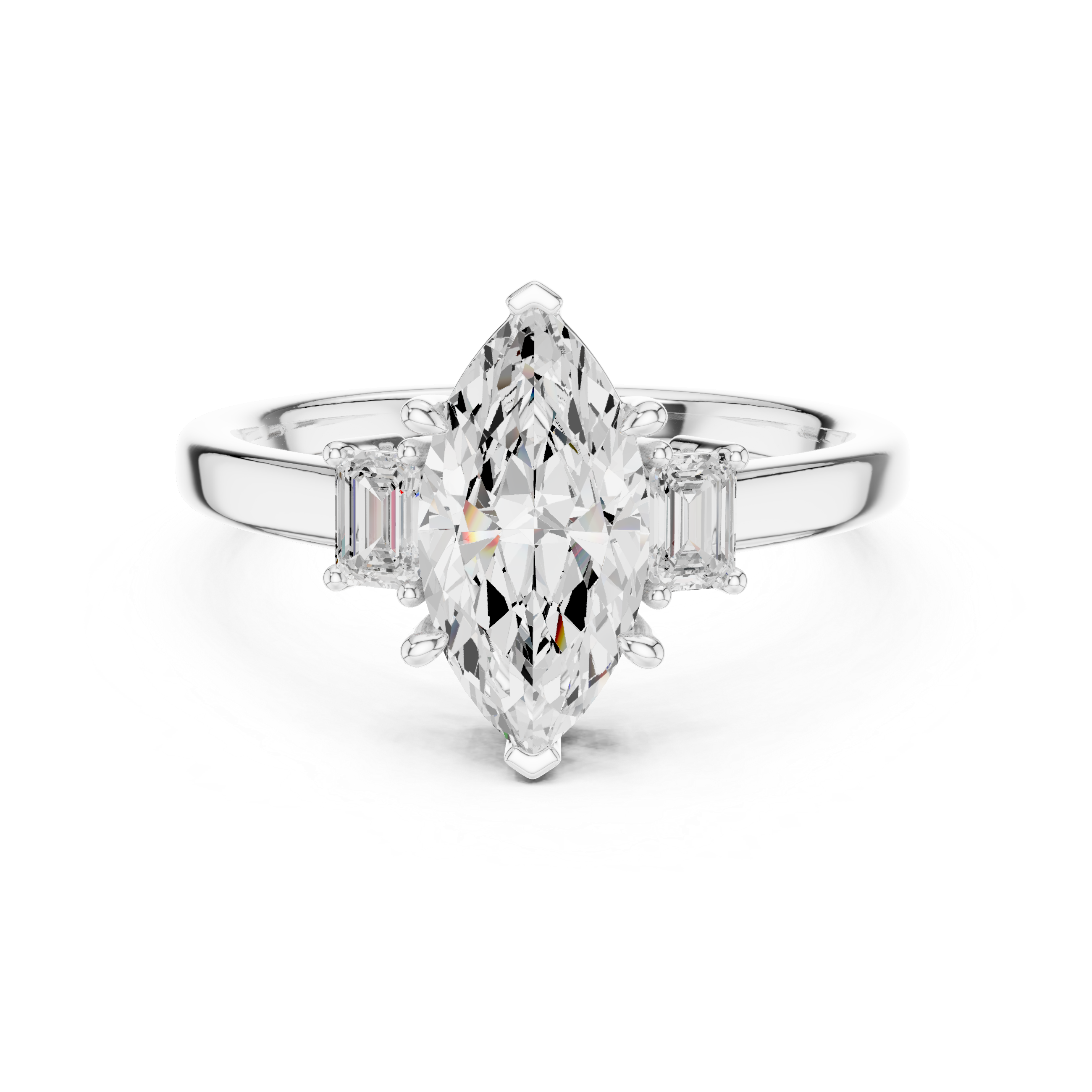 Elegant Sparkle Lab Grown Diamond Ring