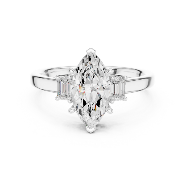 Elegant Sparkle Lab Grown Diamond Ring