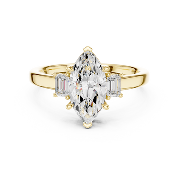Elegant Sparkle Lab Grown Diamond Ring