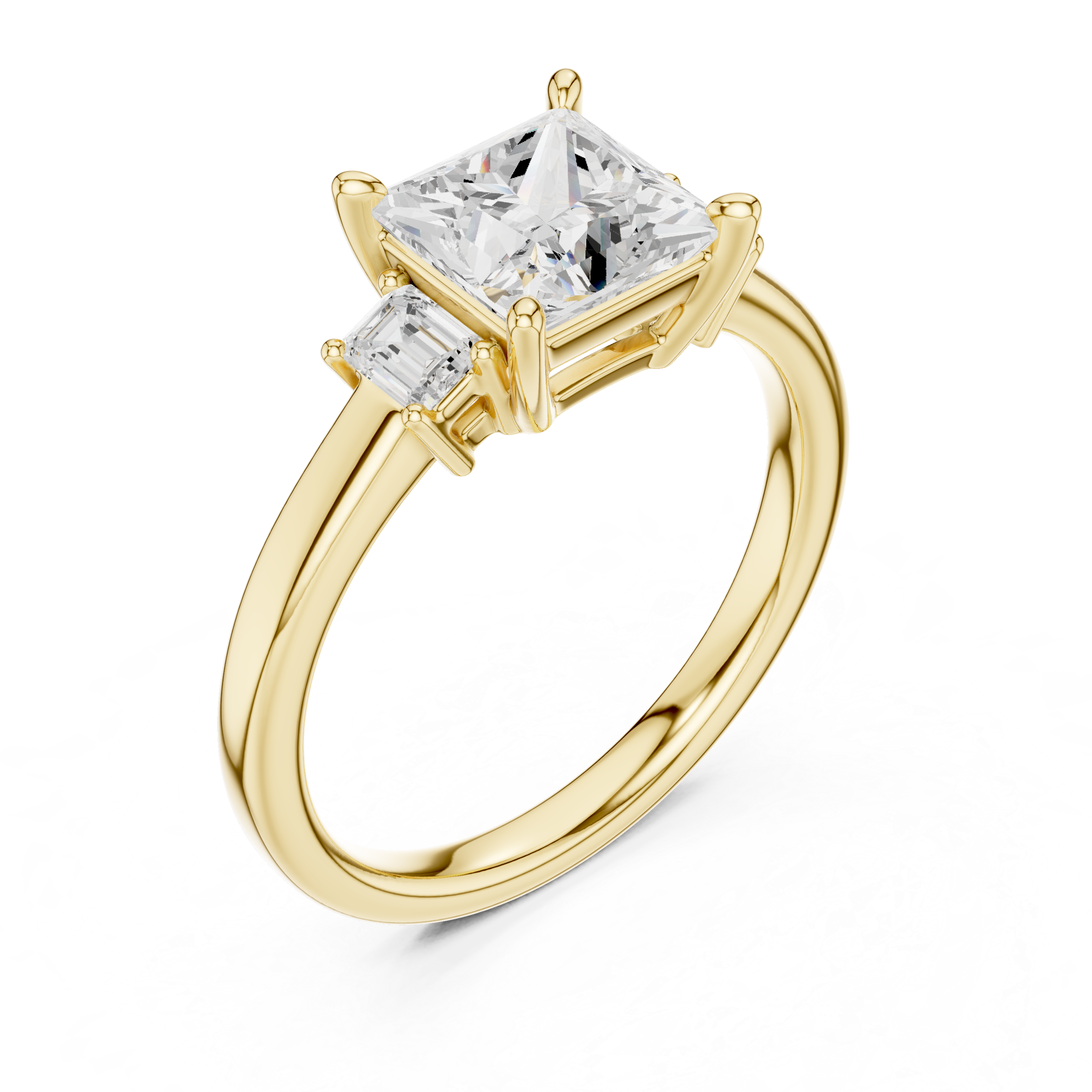 Classic Harmony Lab Grown Diamond Ring