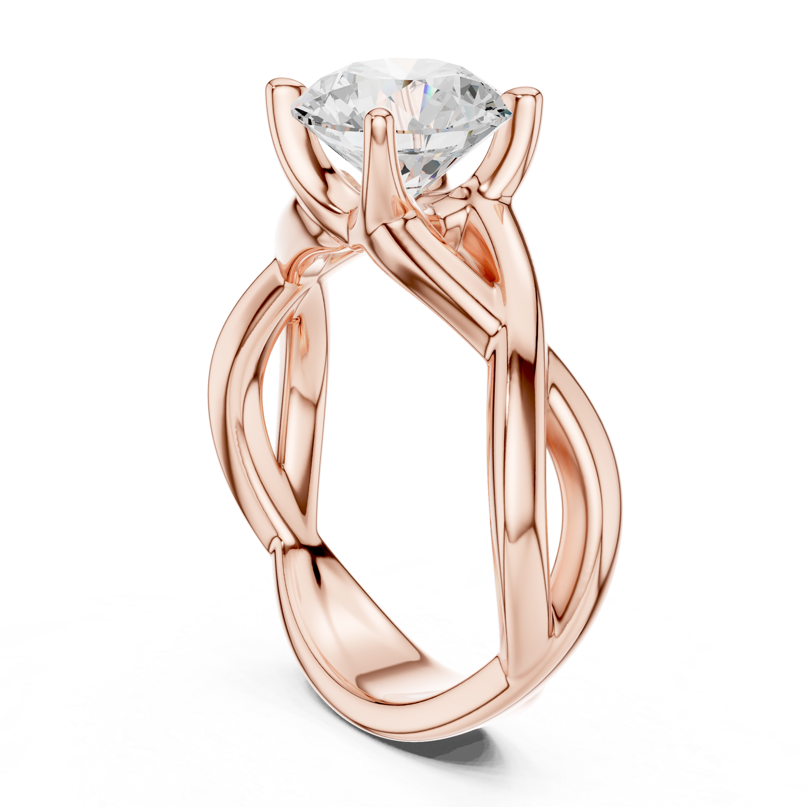 Pearl Harmony Lab Grown Diamond Ring