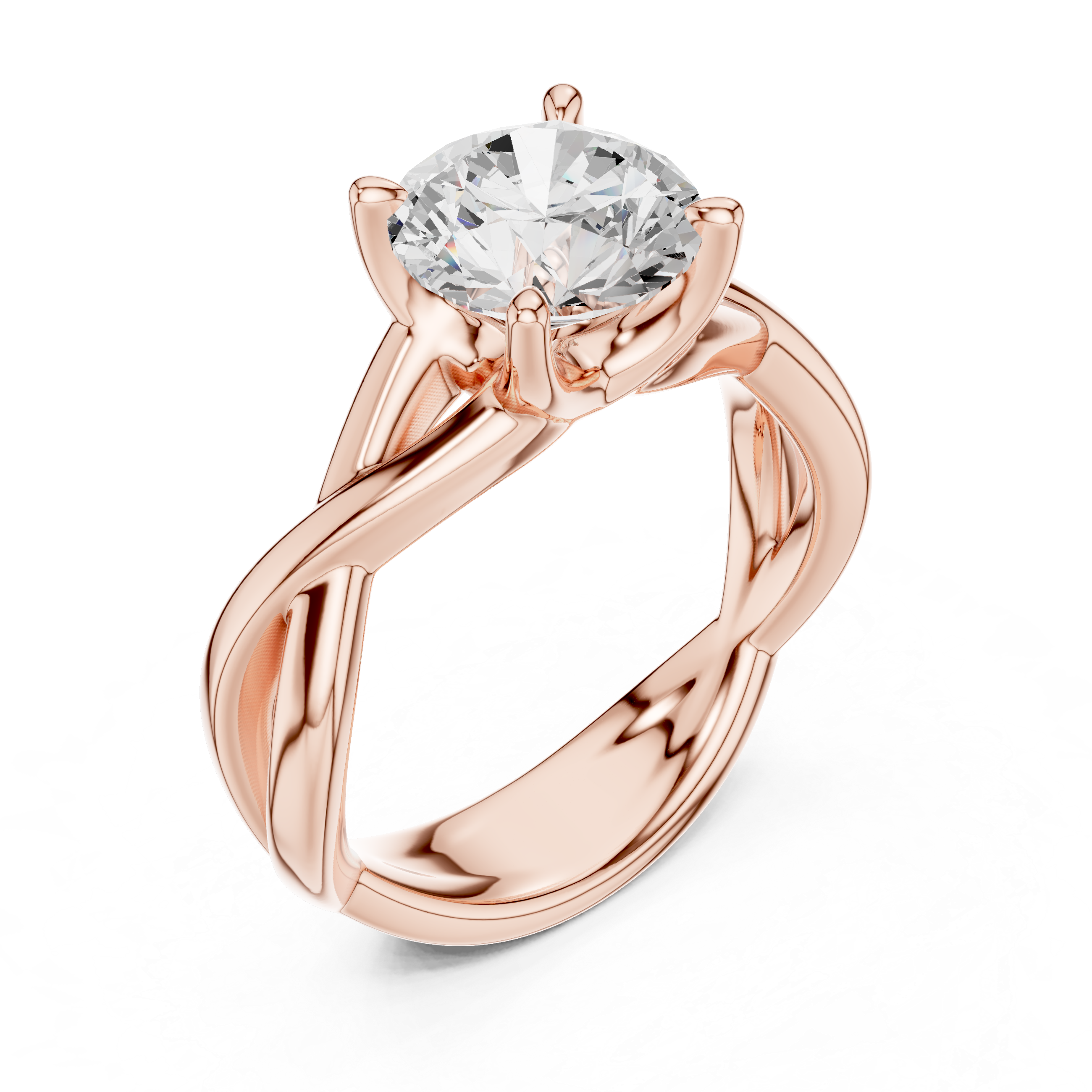 Pearl Harmony Lab Grown Diamond Ring