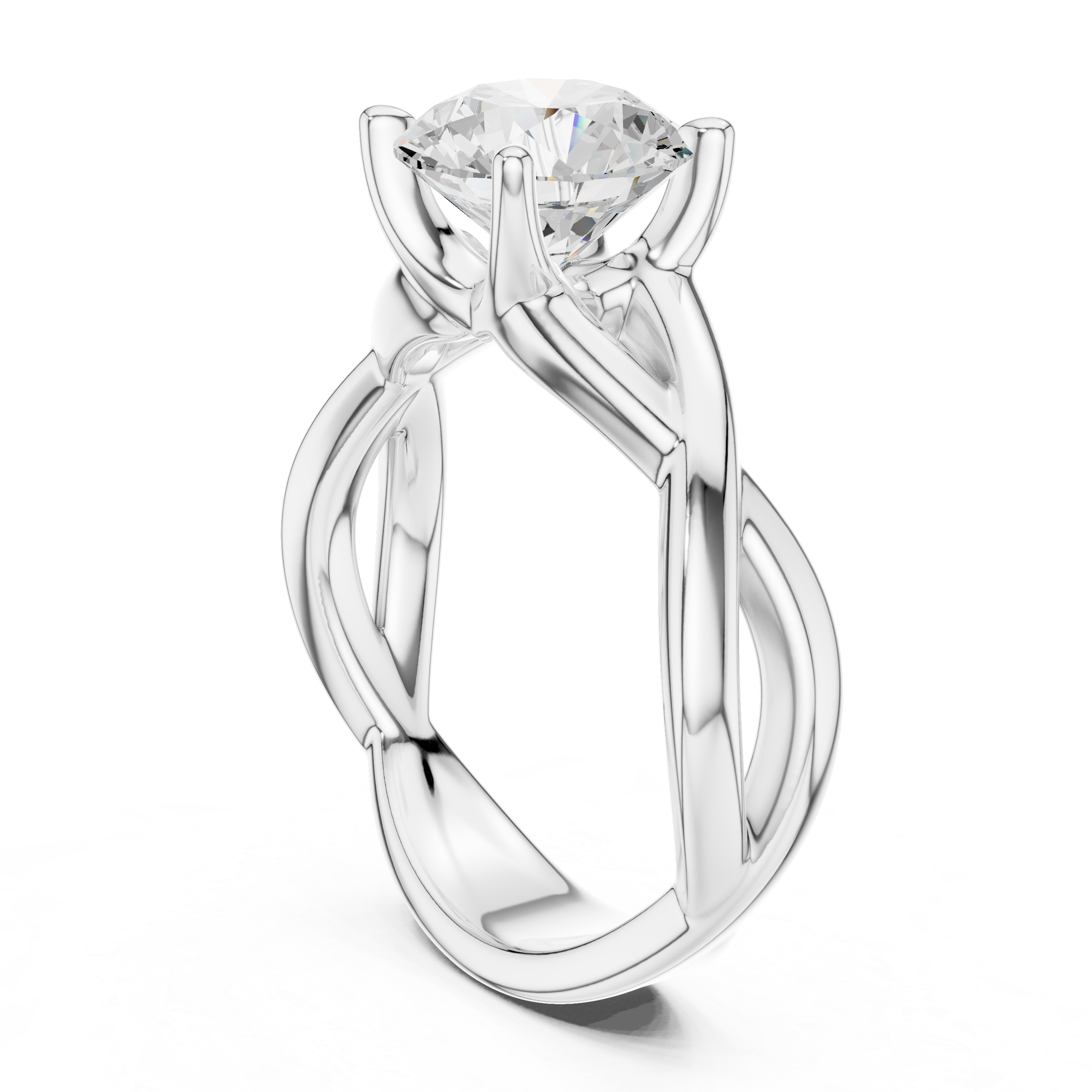 Pearl Harmony Lab Grown Diamond Ring