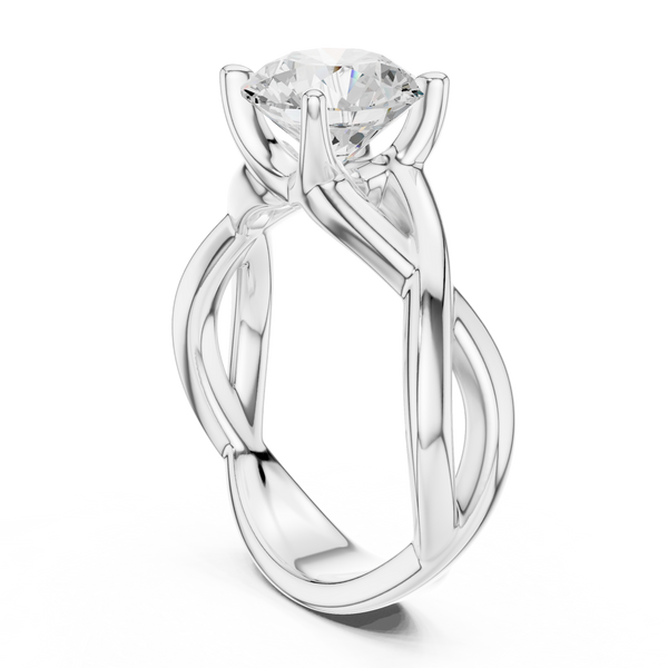 Pearl Harmony Lab Grown Diamond Ring