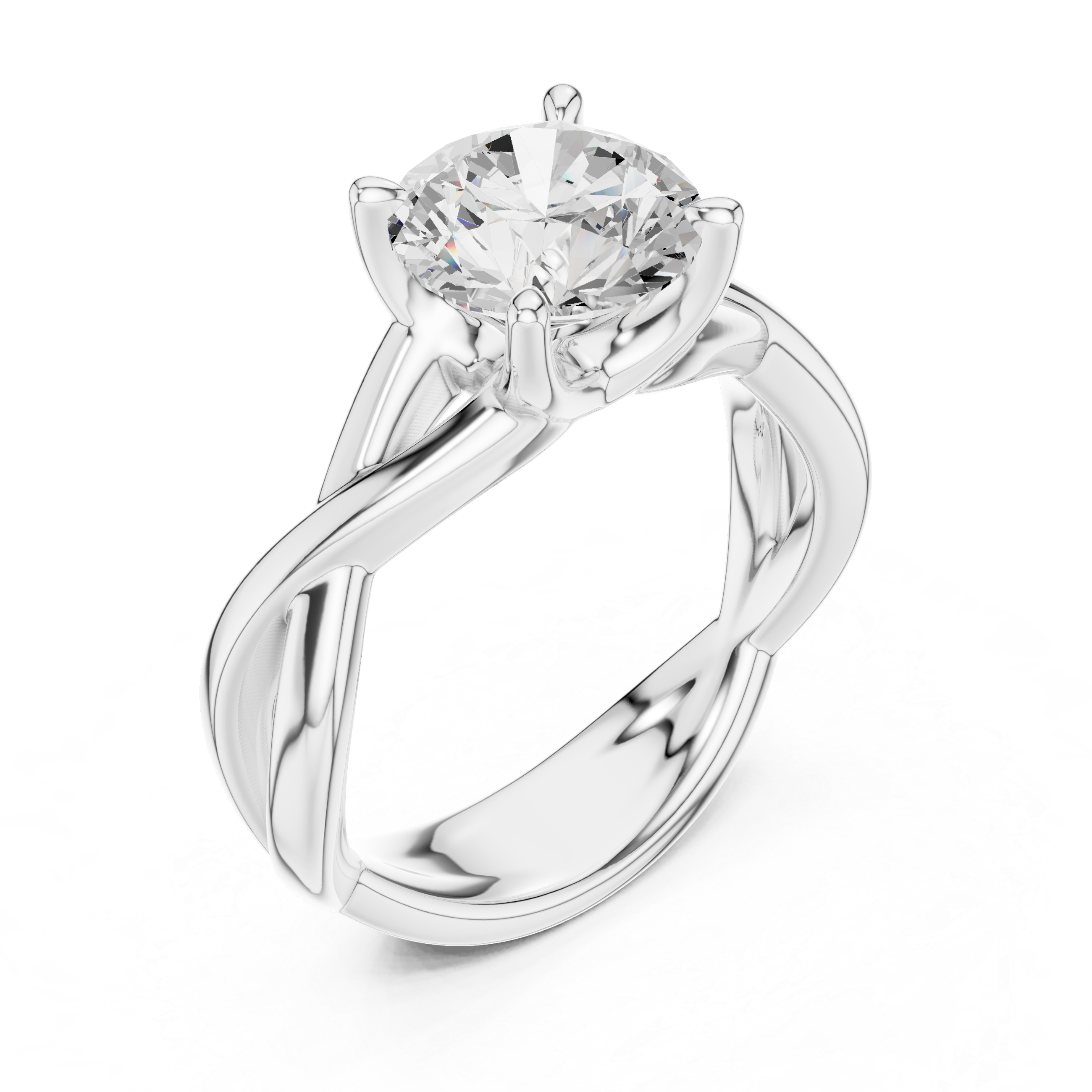 Pearl Harmony Lab Grown Diamond Ring