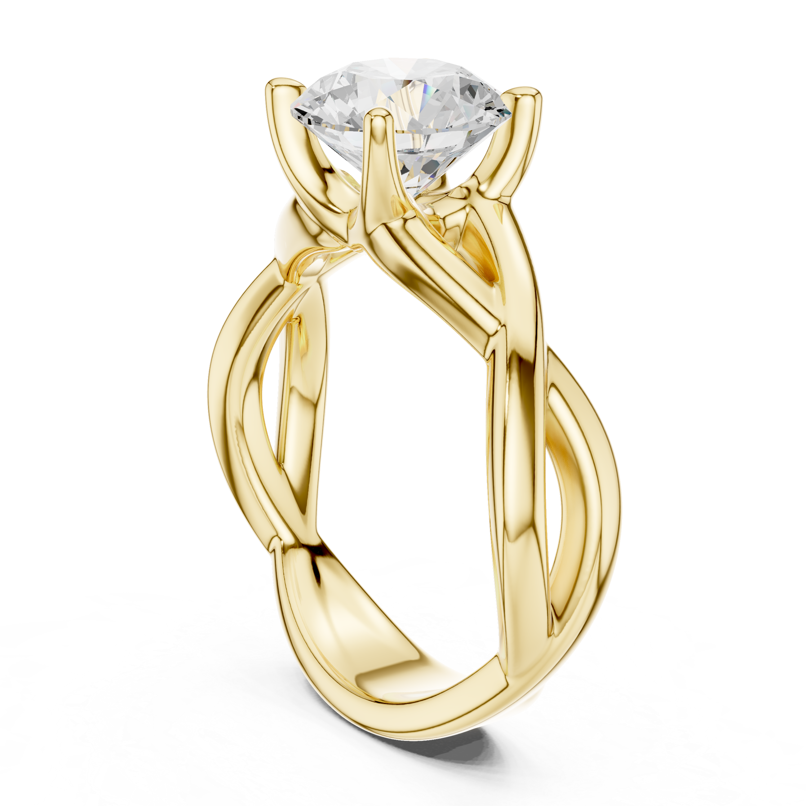 Pearl Harmony Lab Grown Diamond Ring