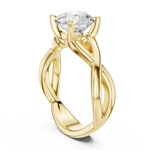 Pearl Harmony Lab Grown Diamond Ring