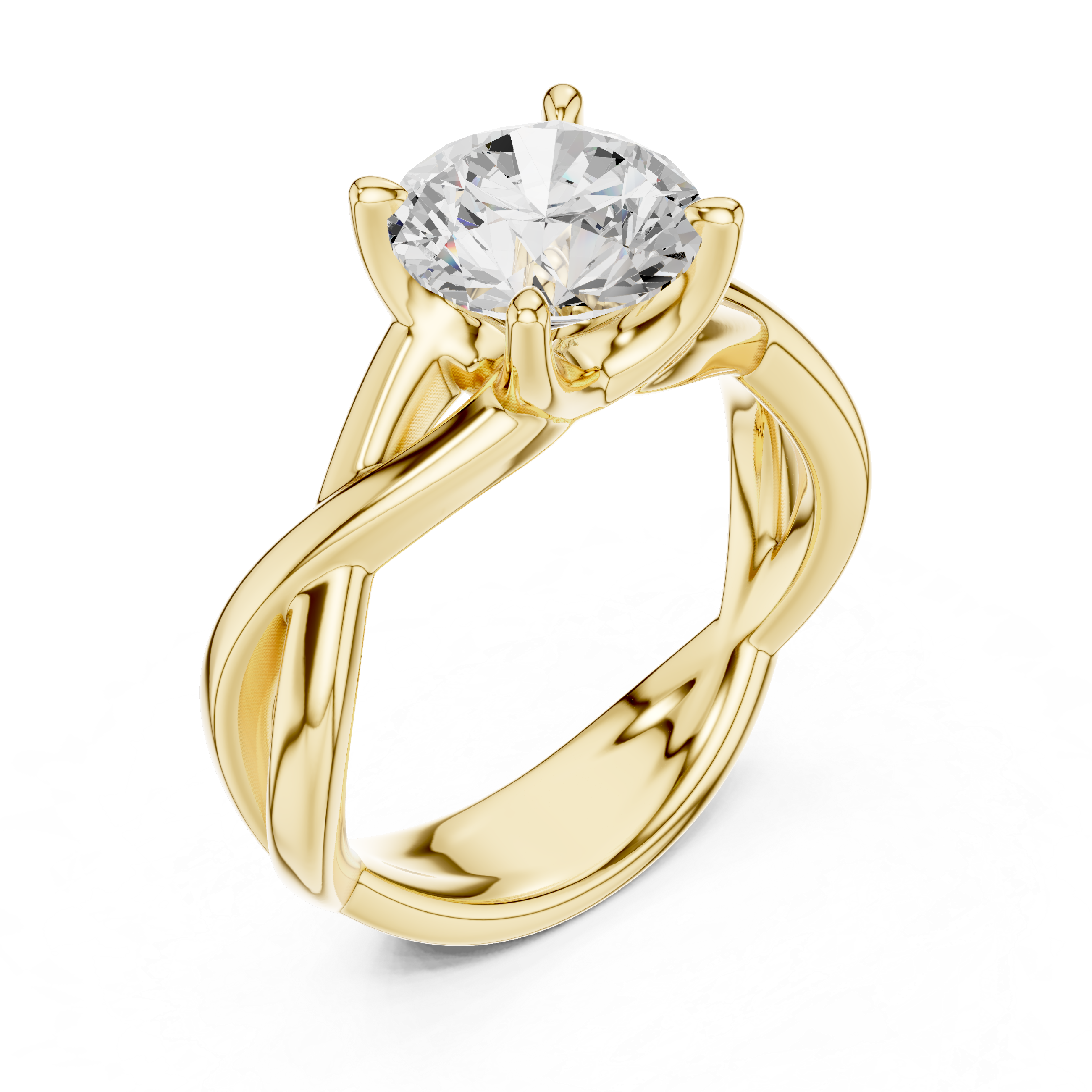 Pearl Harmony Lab Grown Diamond Ring