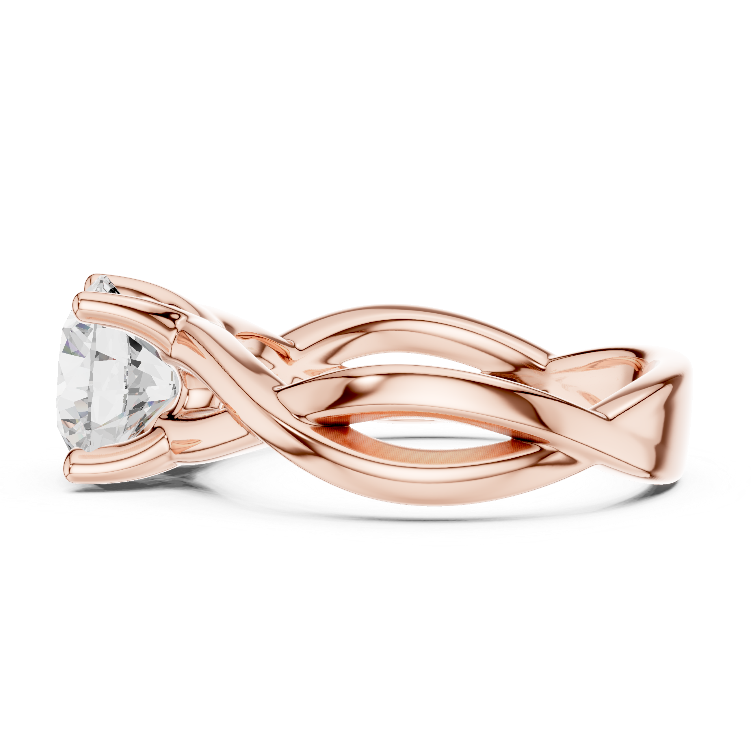 Pearl Harmony Lab Grown Diamond Ring