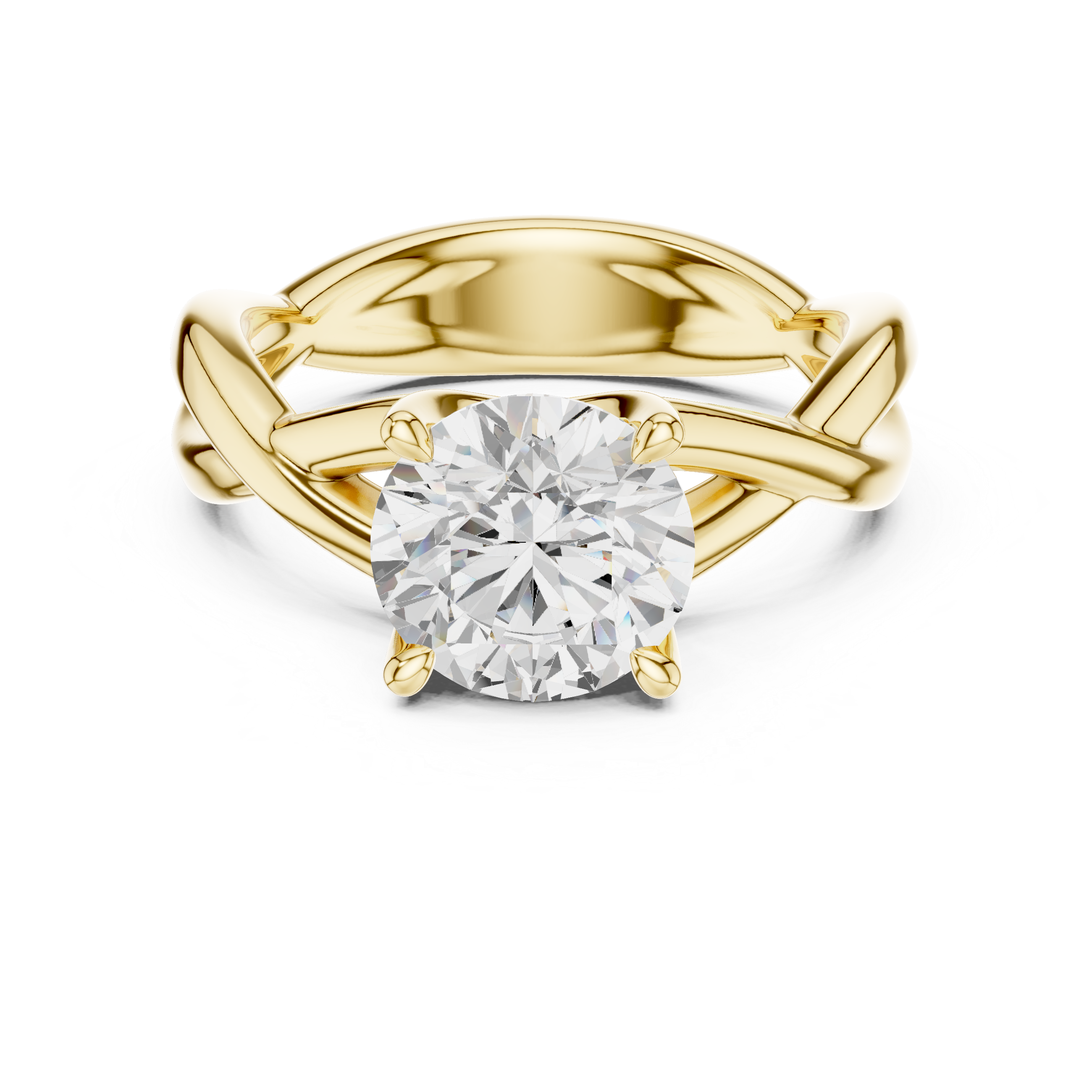 Pearl Harmony Lab Grown Diamond Ring