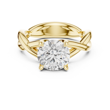 Pearl Harmony Lab Grown Diamond Ring